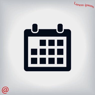 takvim simge vektör