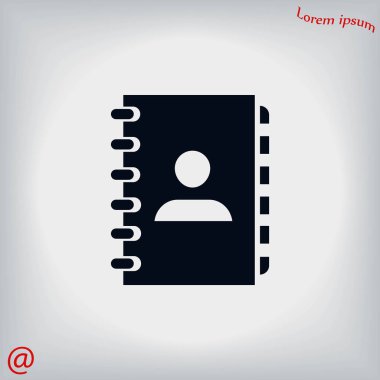 defter vektör simgesi