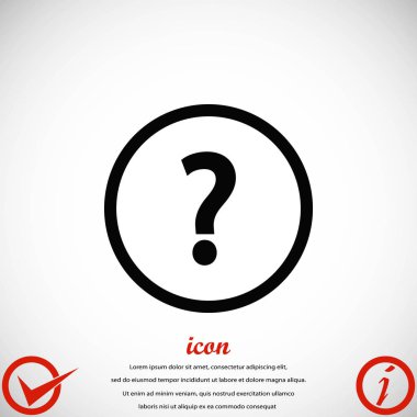  sorgulama etiket simgesi