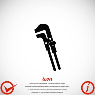 Anahtar tek renkli simgesini