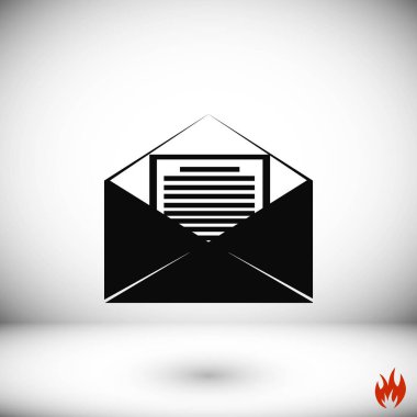 posta işareti simgesi,