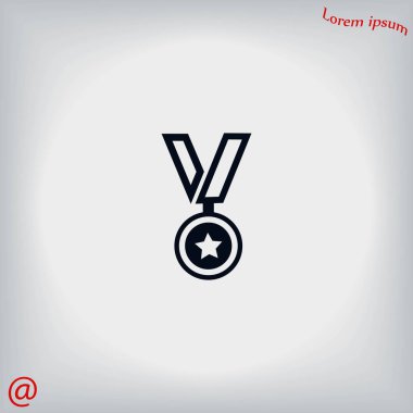 madalya simge vektör