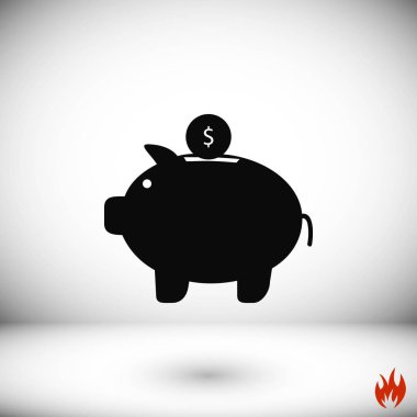 Domuz kumbarası simgesi