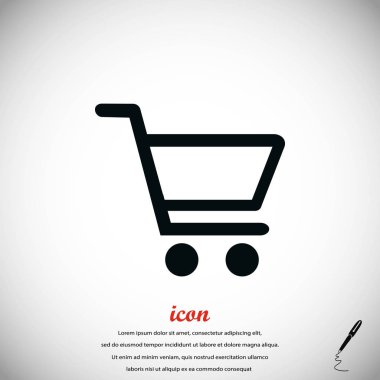 Alışveriş arabası simgesi