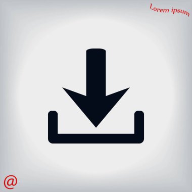 vektör simge yüklemek