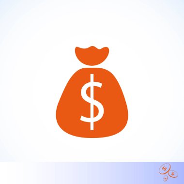 Para çantası işareti simgesi