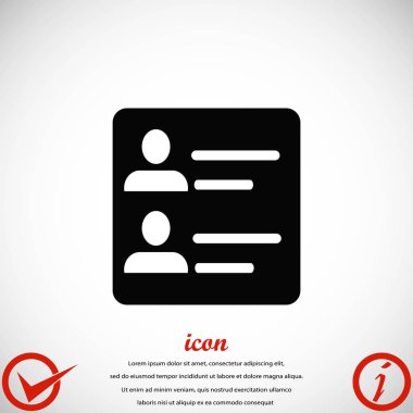 Erkekler simge vektör