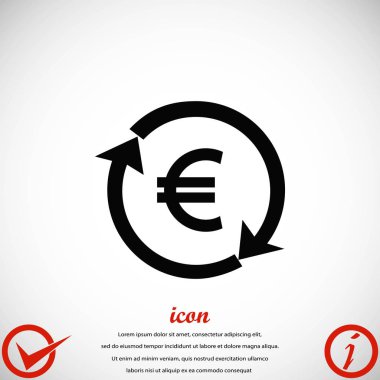 para dönüştürme simgesi