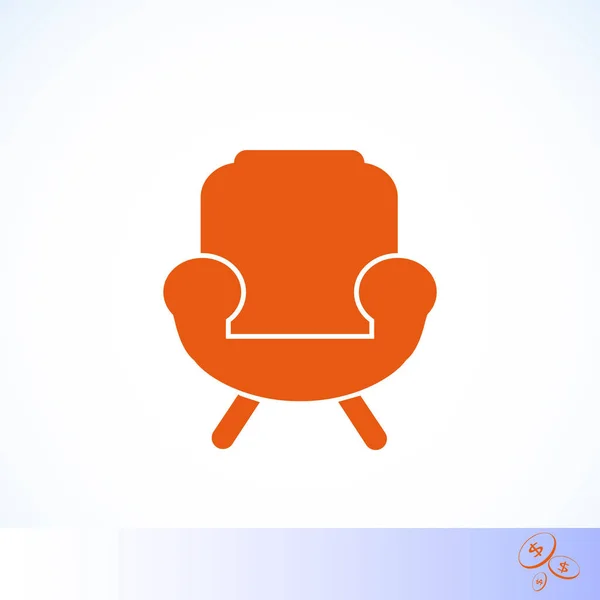 Вектор кресла — стоковый вектор