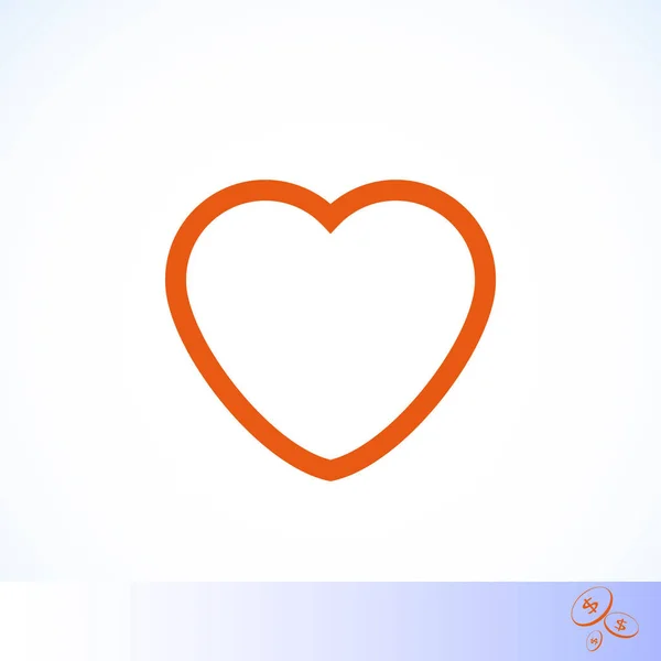 Vektor für Herzsymbole — Stockvektor
