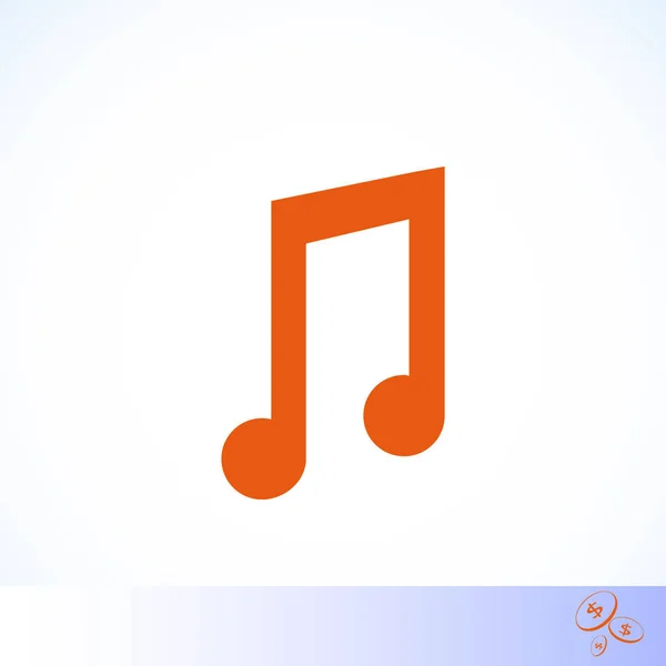 Music vector icon — Stock Vector