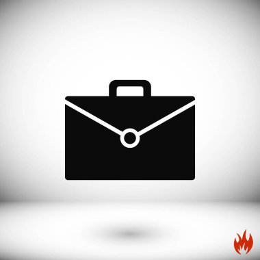 çanta simge vektör