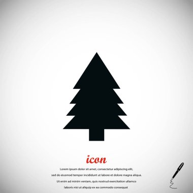 Noel ağacı simgesini