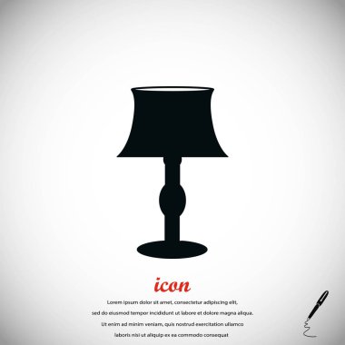 Masa lambası simgesi