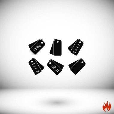 alışveriş simgeler vektör