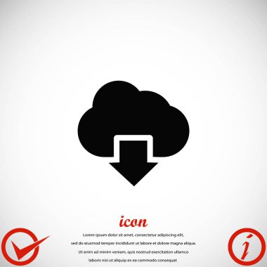 Bulut işareti simgesi