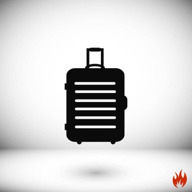 seyahat çantası simgesi