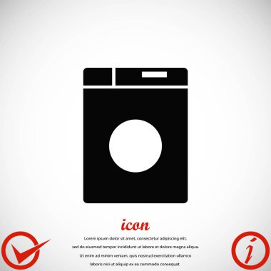 çamaşır makinesi simgesi