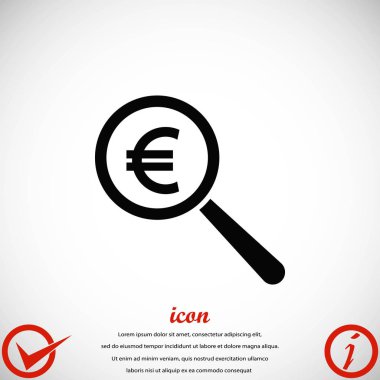 Arama euro para simgesi