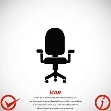 ofis koltuğu simgesi