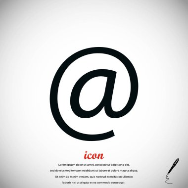 e-posta simge vektör