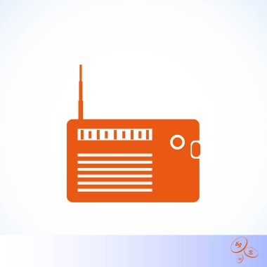 radyo simge vektör