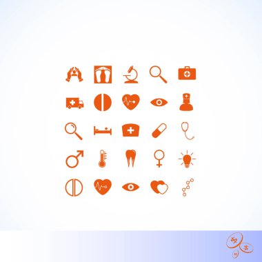 tıbbi simge vektör