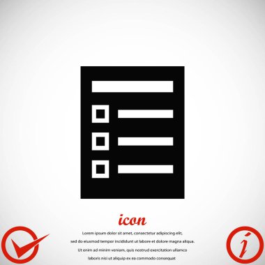 Kağıt simge vektör