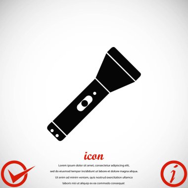 el feneri düz simgesi