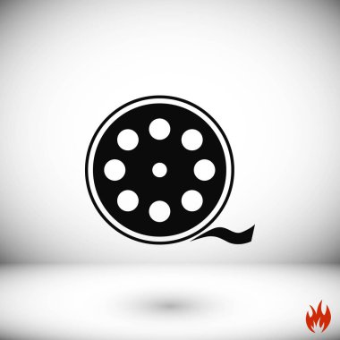 Videocamera tek simgesi