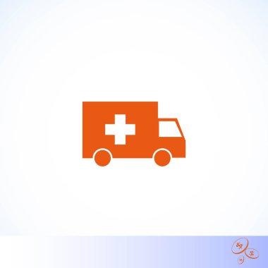 Ambulans araba simgesi