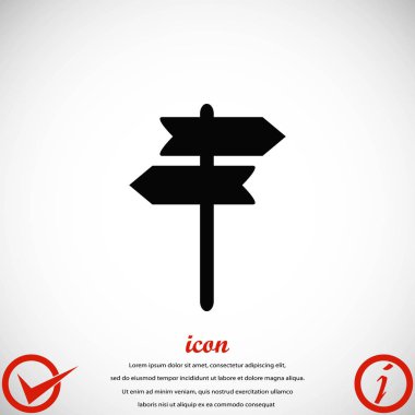 İmza posta vektör simgesi