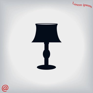 Masa lambası simgesi