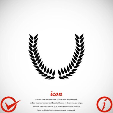 buğday vektör simgesi