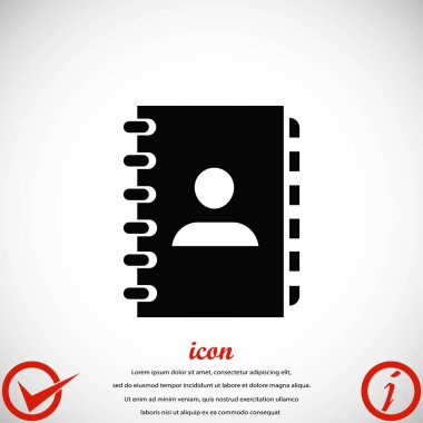 defter vektör simgesi