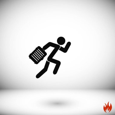 İnsanlar çanta simgesi