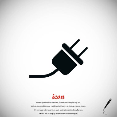 elektrik prizinden simgesi