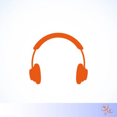 Kulaklık simge vektör