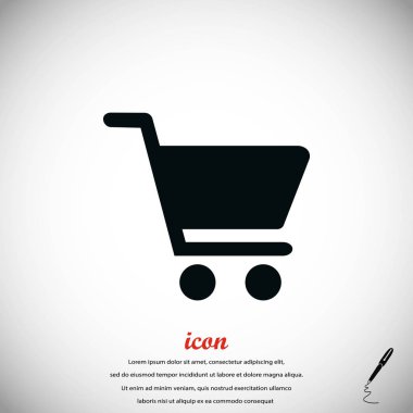 Alışveriş arabası simgesi