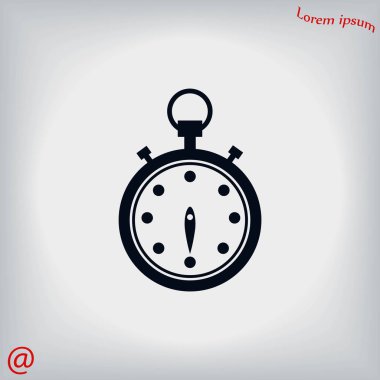 Kronometre simge vektör