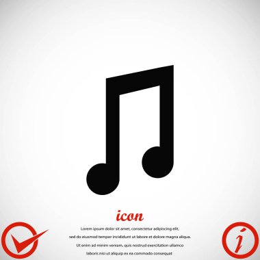müzik vektör simgesi