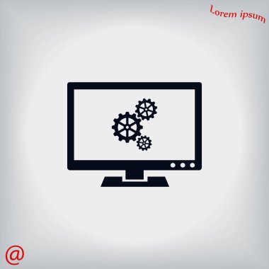 ayar dizüstü bilgisayar simgesi