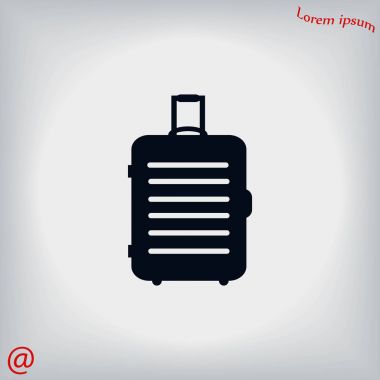 seyahat çantası simgesi