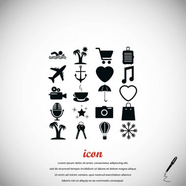 seyahat etmek simge vektör