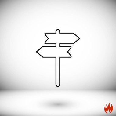 İmza posta vektör simgesi