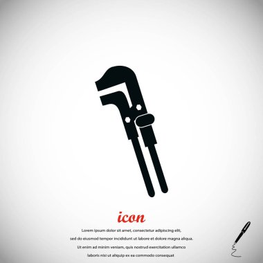 Anahtar tek renkli simgesini