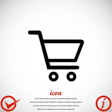Alışveriş arabası simgesi