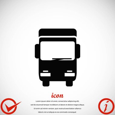 kamyon işareti simgesi