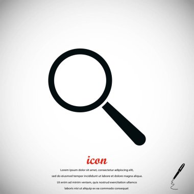 objektif simge vektör