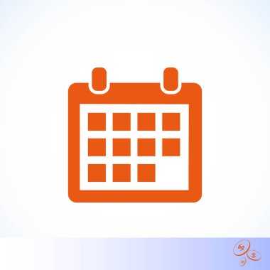 takvim simge vektör